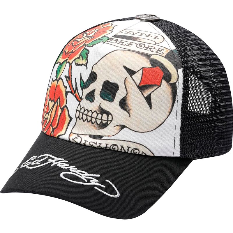 ed-hardy-before-dishonor-black-and-white-trucker-hat