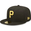 new-era-flat-brim-59fifty-ac-perf-pittsburgh-pirates-mlb-black-fitted-cap