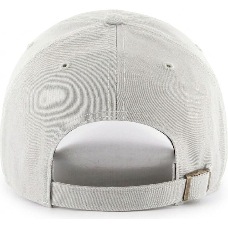 47-brand-curved-brim-clean-up-no-loop-label-new-york-yankees-mlb-light-grey-adjustable-cap
