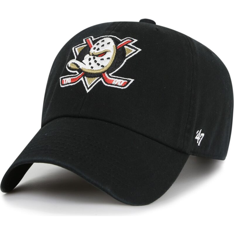 47-brand-curved-brim-clean-up-anaheim-ducks-nhl-black-adjustable-cap