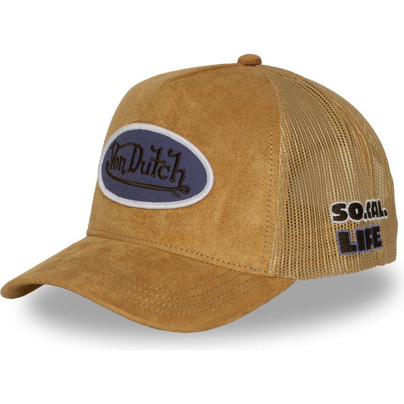 von-dutch-fur17-brown-trucker-hat von-dutch-fur17-brown-trucker-hat