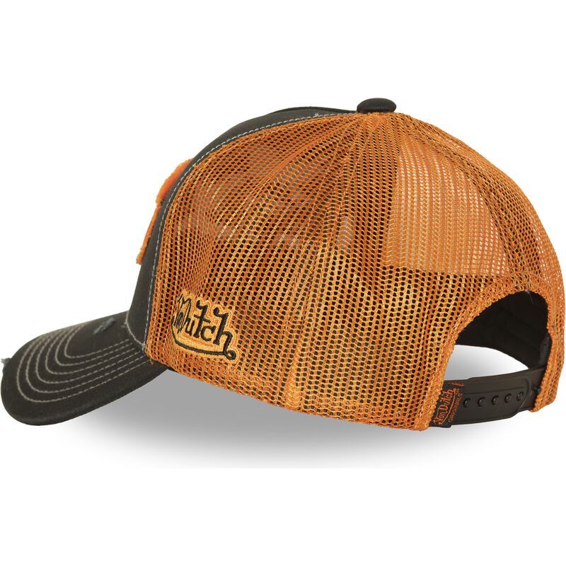 von-dutch-urb05-black-and-orange-trucker-hat