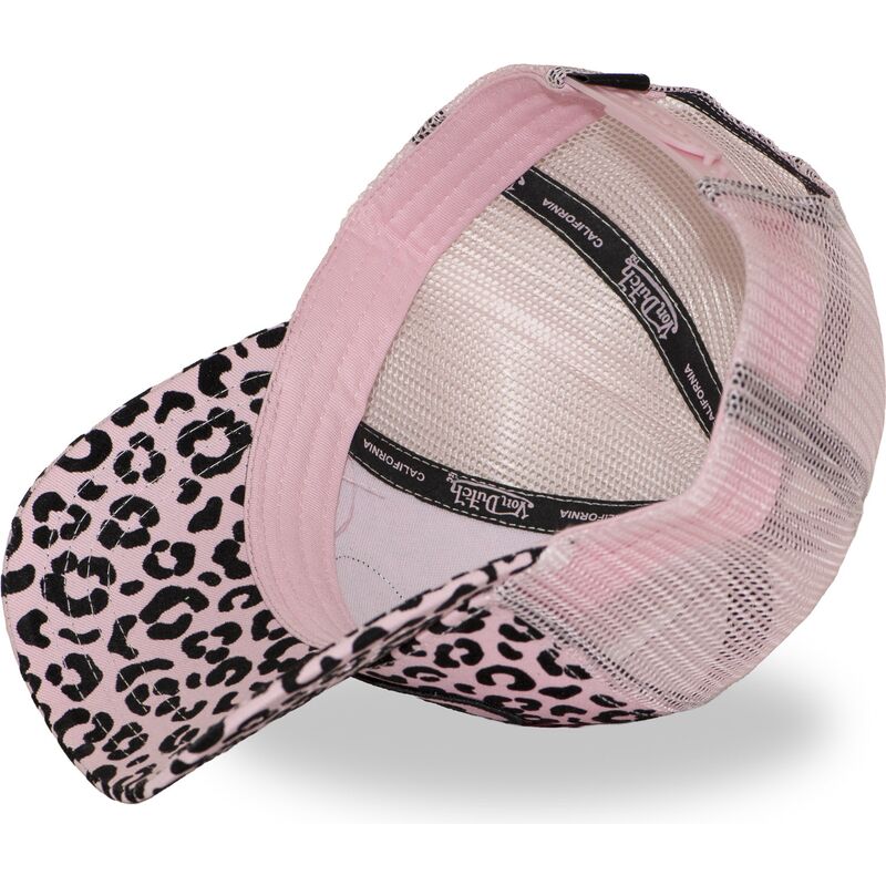von-dutch-verle-leopard-and-pink-trucker-hat von-dutch-verle-leopard-and-pink-trucker-hat
