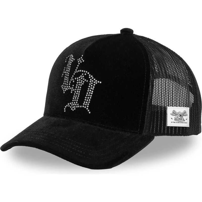 von-dutch-royalb-black-trucker-hat von-dutch-royalb-black-trucker-hat