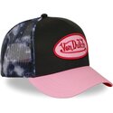 von-dutch-space-black-and-pink-trucker-hat