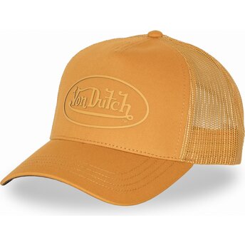 Von Dutch LOG25 Orange Trucker Hat