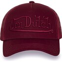 von-dutch-emb07-maroon-trucker-hat