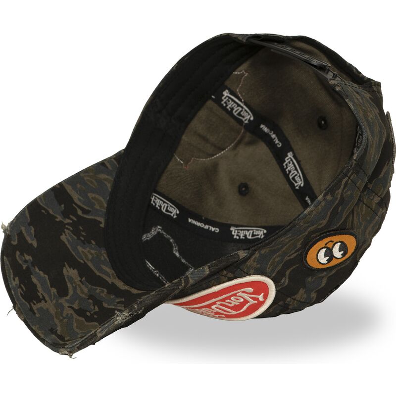 von-dutch-curved-brim-kamo02-camouflage-snapback-cap von-dutch-curved-brim-kamo02-camouflage-snapback-cap