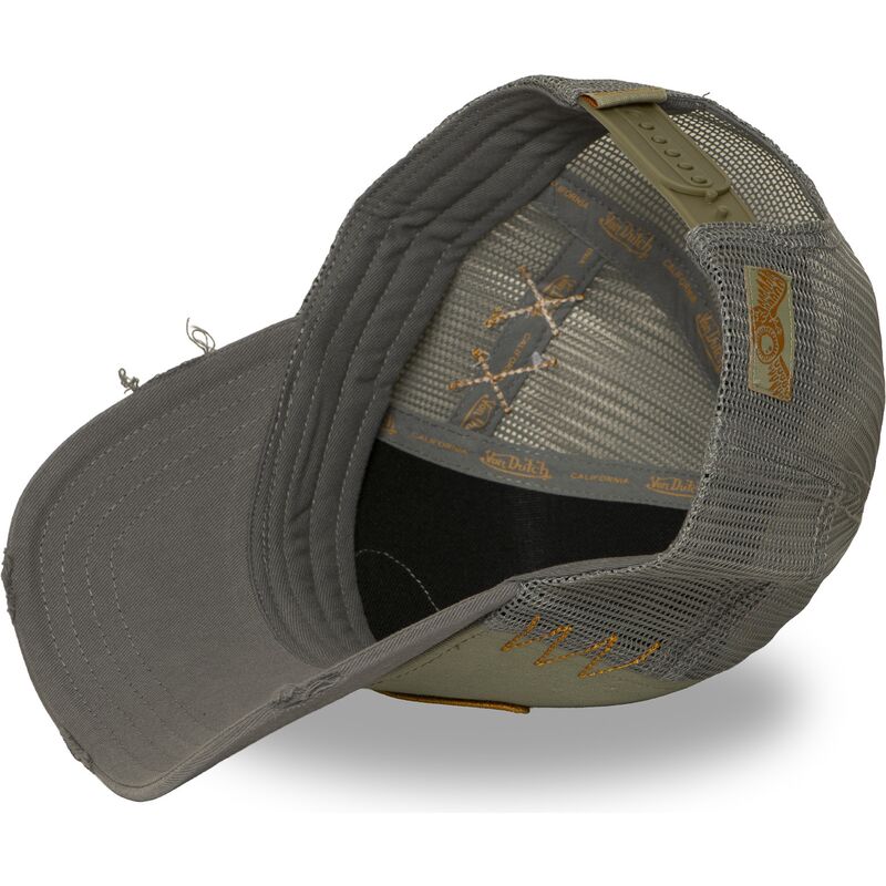 von-dutch-used-15-green-and-grey-trucker-hat von-dutch-used-15-green-and-grey-trucker-hat