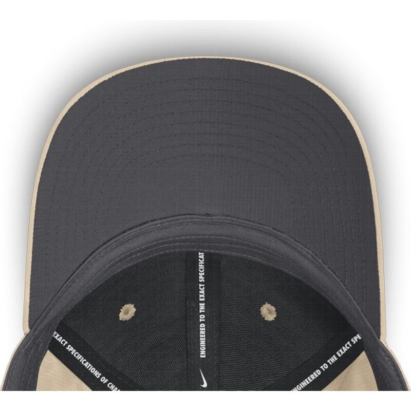 nike-curved-brim-brown-logo-structured-uv-poly-ripstop-oakland-athletics-mlb-beige-adjustable-cap nike-curved-brim-brown-logo-structured-uv-poly-ripstop-oakland-athletics-mlb-beige-adjustable-cap