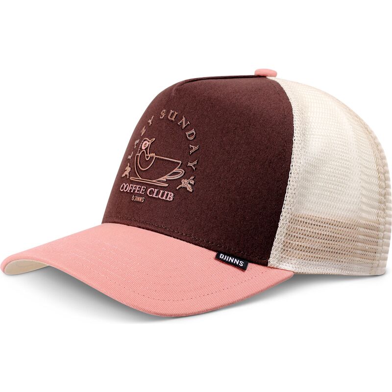 djinns-hft-lazy-bird-brown-and-pink-trucker-hat djinns-hft-lazy-bird-brown-and-pink-trucker-hat