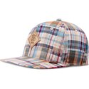djinns-flat-brim-patch-check-turquioise-multicolor-snapback-cap