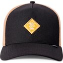 djinns-hft-finefine-mesh-black-and-beige-trucker-hat