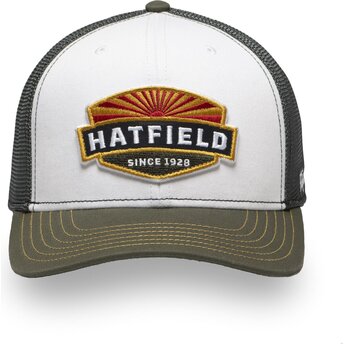 Hatfield SEMI SUN White and Green Trucker Hat