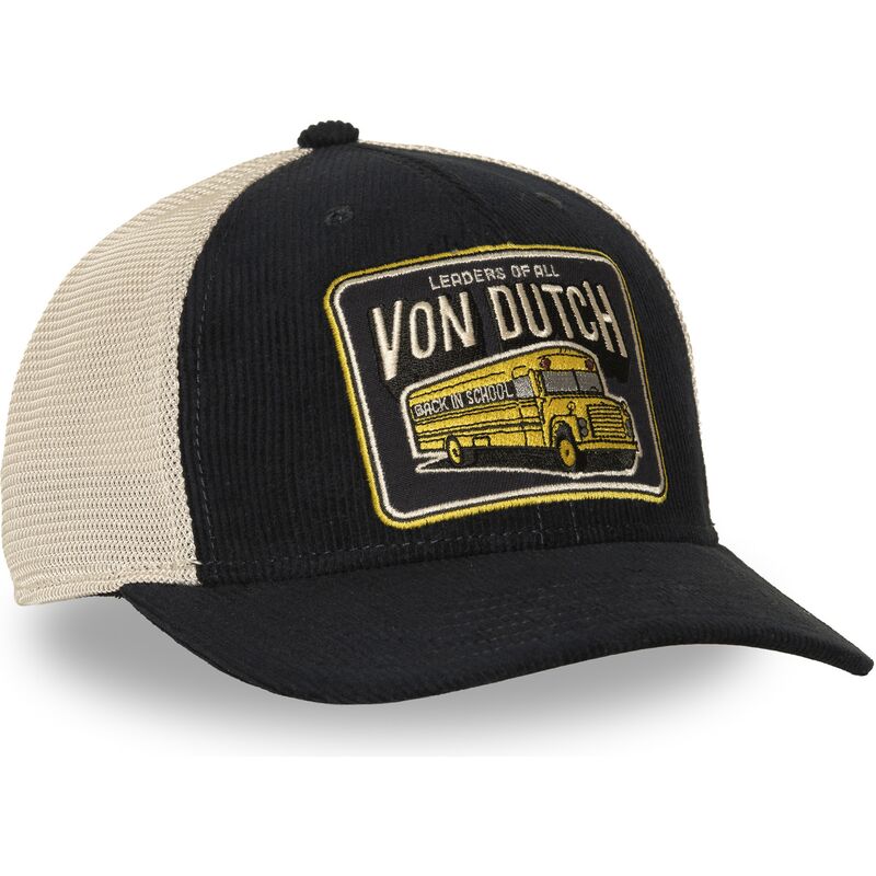 von-dutch-sem14-navy-blue-and-beige-trucker-hat von-dutch-sem14-navy-blue-and-beige-trucker-hat