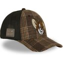 capslab-jerry-taj9-jer-looney-tunes-brown-and-black-trucker-hat