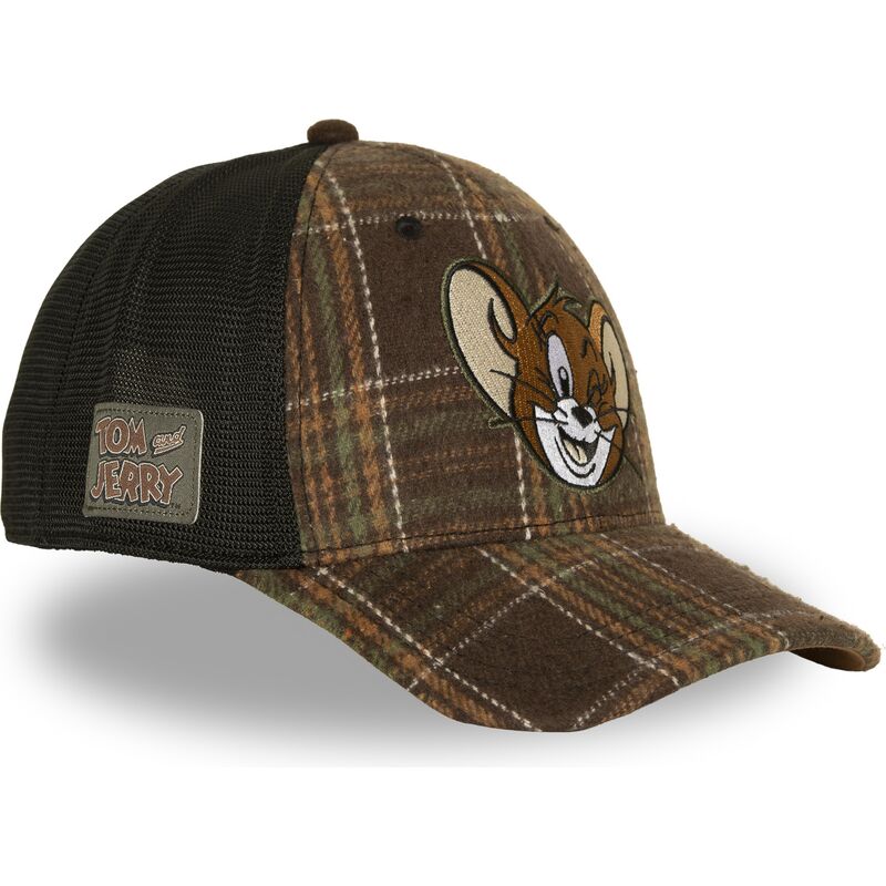 capslab-jerry-taj9-jer-looney-tunes-brown-and-black-trucker-hat