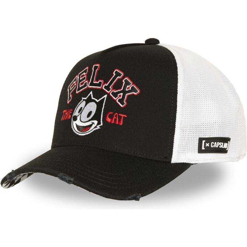 capslab-felix-the-cat-flx1-fel-black-and-white-trucker-hat