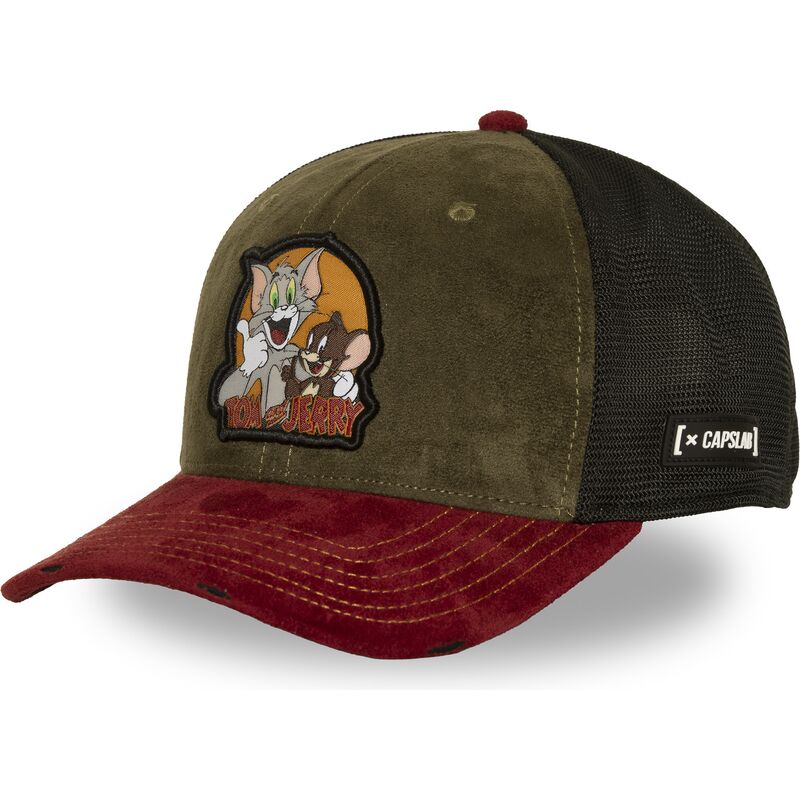 capslab-tom-and-jerry-taj9-taj-looney-tunes-multicolor-trucker-hat