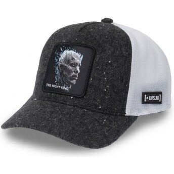 Capslab The Night King GOT NIG Game of Thrones Black and White Trucker Hat
