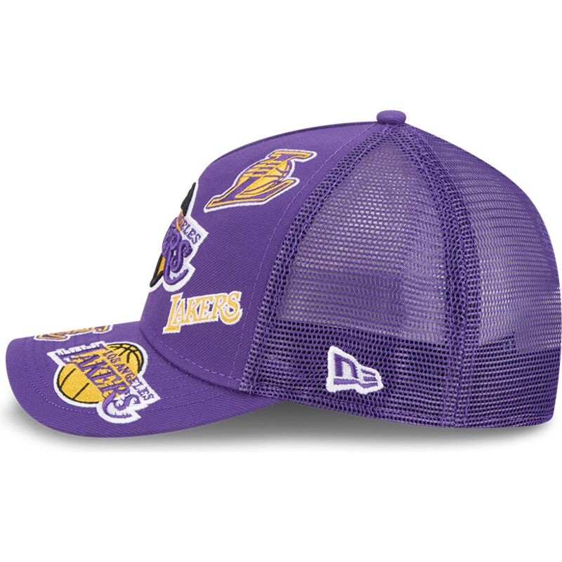 new-era-9forty-m-crown-a-frame-all-over-los-angeles-lakers-nba-purple-trucker-hat new-era-9forty-m-crown-a-frame-all-over-los-angeles-lakers-nba-purple-trucker-hat