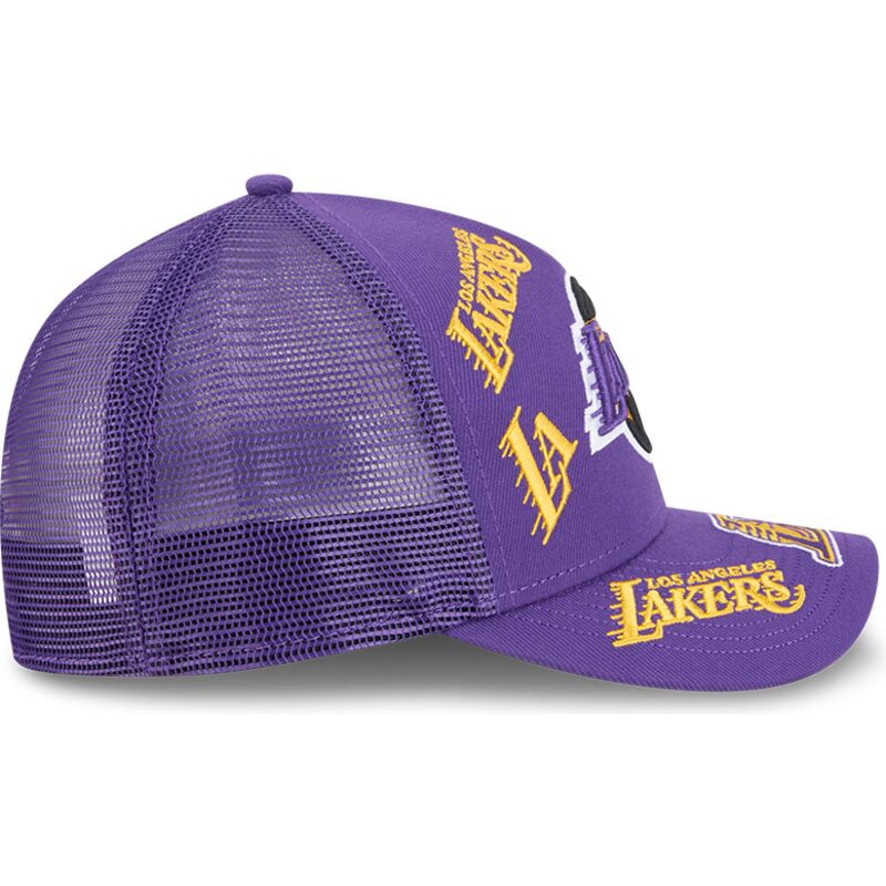 new-era-9forty-m-crown-a-frame-all-over-los-angeles-lakers-nba-purple-trucker-hat new-era-9forty-m-crown-a-frame-all-over-los-angeles-lakers-nba-purple-trucker-hat