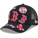 new-era-9forty-m-crown-a-frame-all-over-boston-red-sox-mlb-navy-blue-trucker-hat