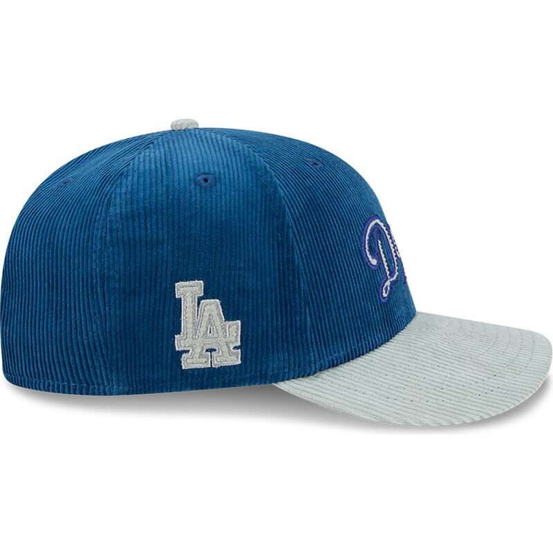 new-era-curved-brim-9fifity-two-tone-cord-los-angeles-dodgers-mlb-blue-snapback-cap