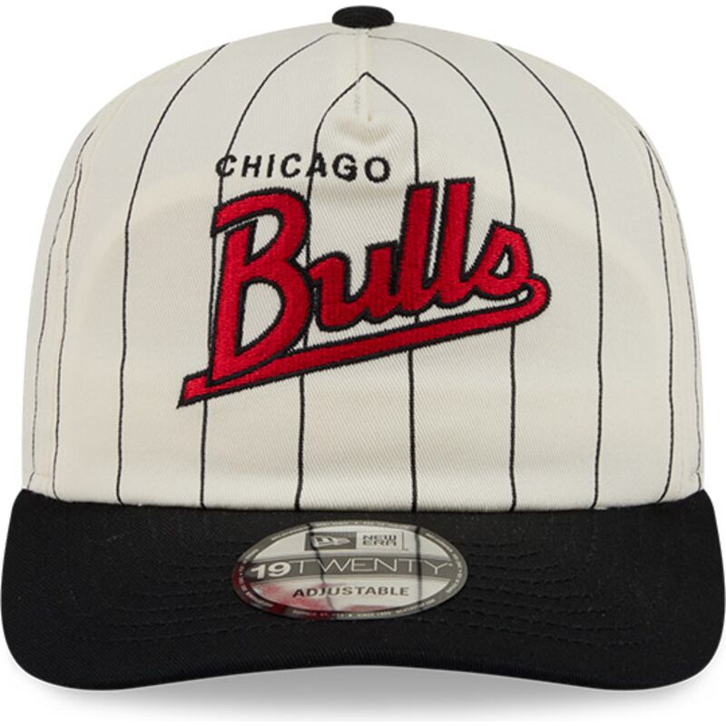 new-era-curved-brim-19twenty-pinstripe-chicago-bulls-nba-beige-and-black-snapback-cap