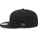 new-era-flat-brim-grey-logo-59fifty-side-script-los-angeles-dodgers-mlb-black-fitted-cap