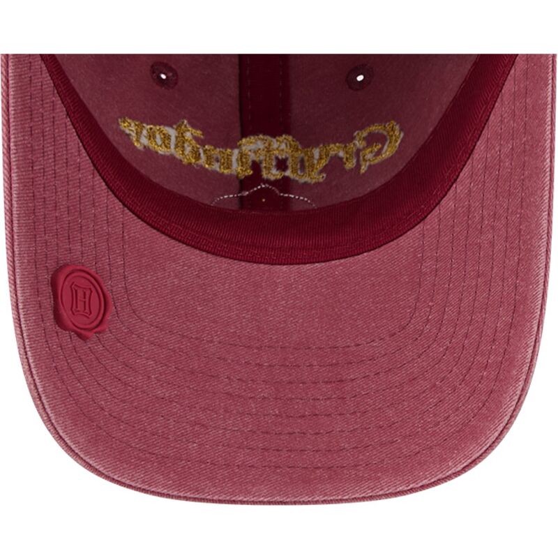 new-era-curved-brim-9twenty-na-lifestyle-f1-harry-potter-gryffindor-red-adjustable-cap