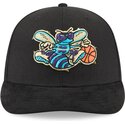 new-era-curved-brim-9fifty-na-lifestyle-f1-charlotte-hornets-nba-black-snapback-cap
