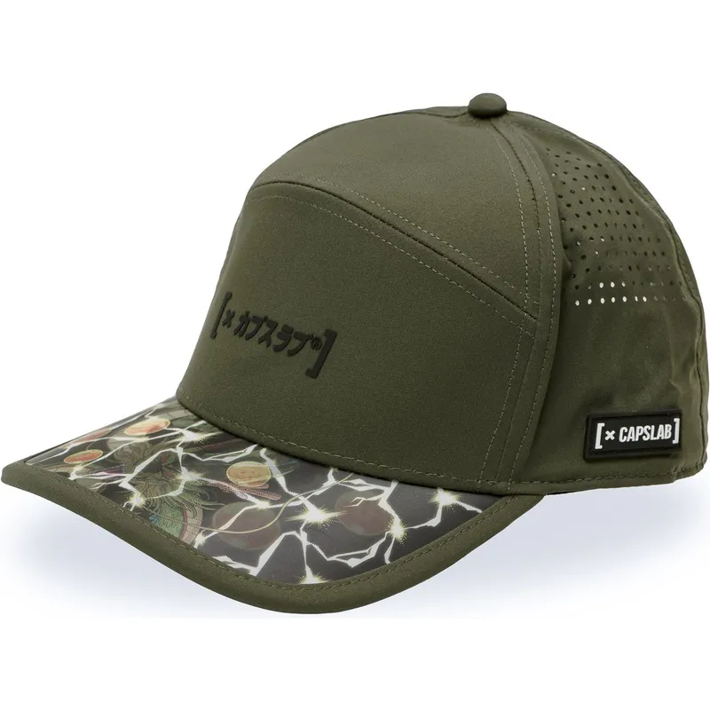 capslab-curved-brim-shenron-dbz10-she-dragon-ball-green-adjustable-cap capslab-curved-brim-shenron-dbz10-she-dragon-ball-green-adjustable-cap