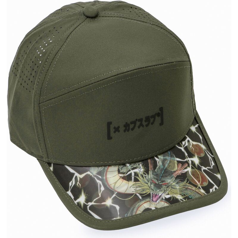 capslab-curved-brim-shenron-dbz10-she-dragon-ball-green-adjustable-cap capslab-curved-brim-shenron-dbz10-she-dragon-ball-green-adjustable-cap
