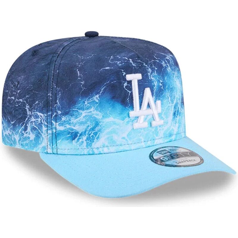 new-era-curved-brim-9fifty-a-frame-deep-water-los-angeles-dodgers-mlb-blue-snapback-cap new-era-curved-brim-9fifty-a-frame-deep-water-los-angeles-dodgers-mlb-blue-snapback-cap