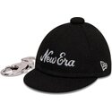 new-era-mini-cap-chain-black-keychain