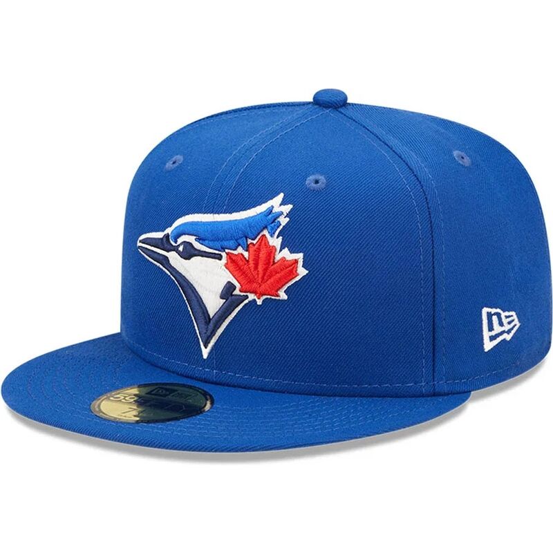 new-era-flat-brim-59fifty-ac-perf-toronto-blue-jays-mlb-blue-fitted-cap