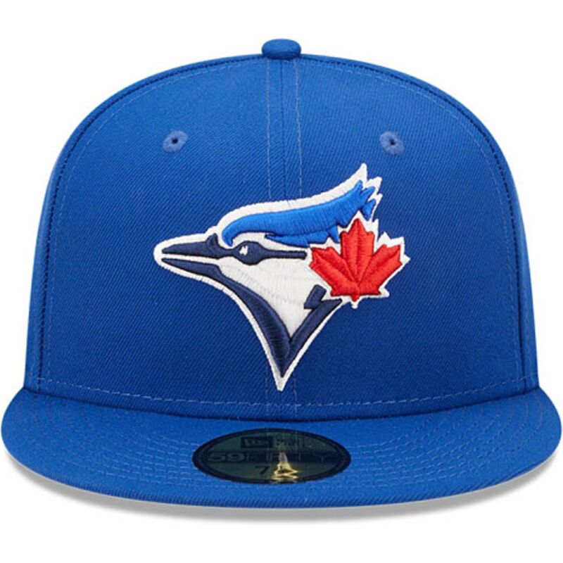 new-era-flat-brim-59fifty-ac-perf-toronto-blue-jays-mlb-blue-fitted-cap