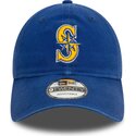new-era-curved-brim-9twenty-core-classic-seattle-mariners-mlb-blue-adjustable-cap
