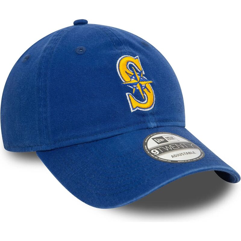 new-era-curved-brim-9twenty-core-classic-seattle-mariners-mlb-blue-adjustable-cap