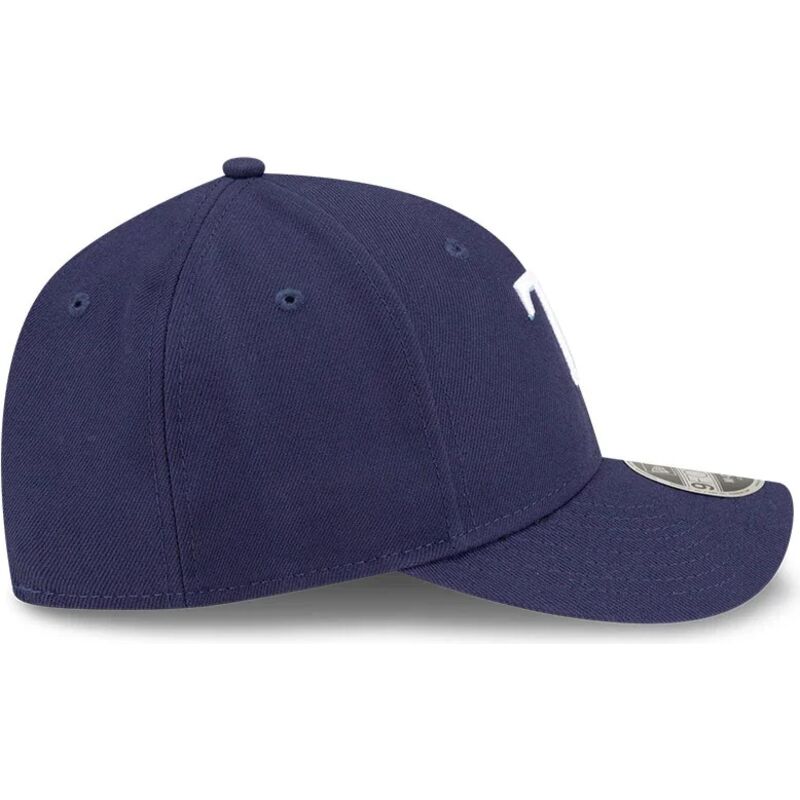 new-era-curved-brim-9forty-m-crown-player-replica-tampa-bay-rays-mlb-navy-blue-snapback-cap