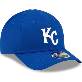 New Era Curved Brim 9FORTY M-Crown Player Replica Kansas City Royals MLB Blue Snapback Cap