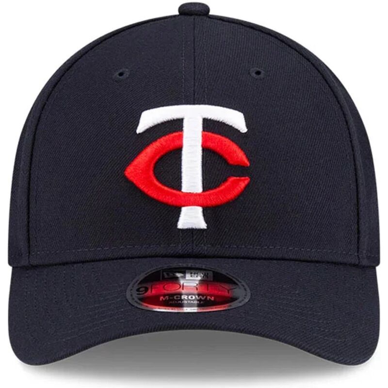 new-era-curved-brim-9forty-m-crown-player-replica-minnesota-twins-mlb-navy-blue-snapback-cap