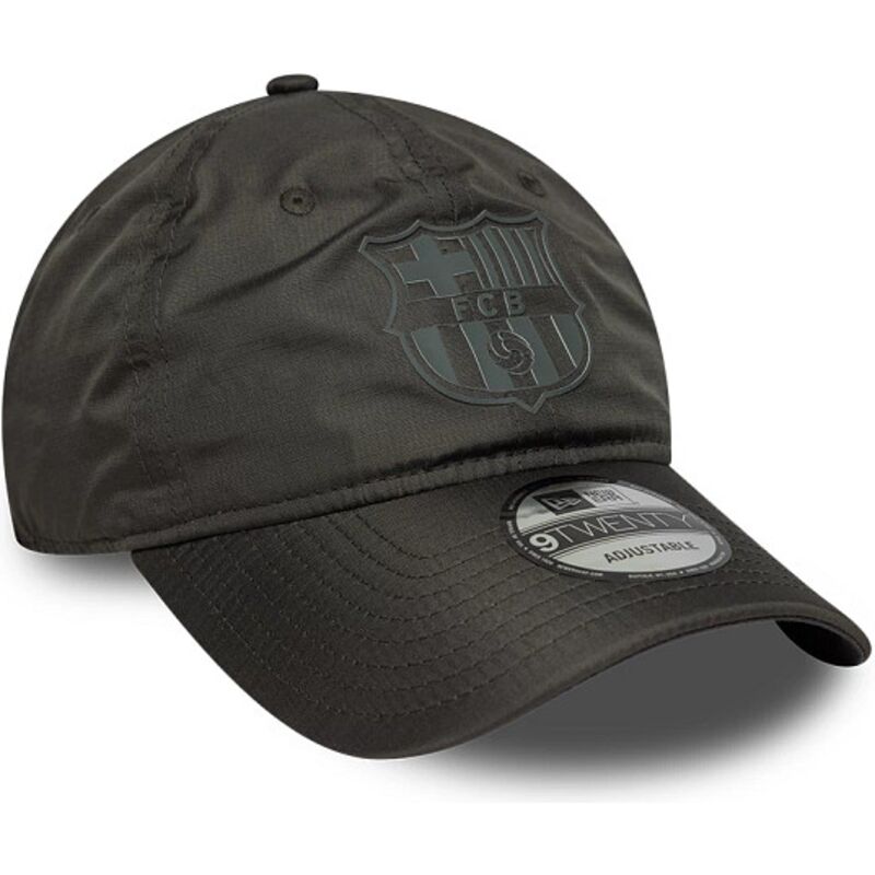 new-era-curved-brim-9twenty-ripstop-fc-barcelona-laliga-grey-adjustable-cap