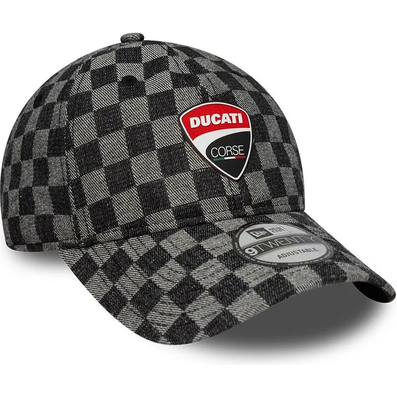 new-era-curved-brim-9twenty-check-ducati-motor-motogp-black-adjustable-cap