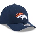 new-era-curved-brim-9forty-m-crown-team-denver-broncos-nfl-navy-blue-snapback-cap