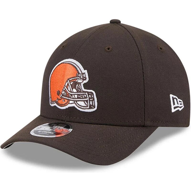 new-era-curved-brim-9forty-m-crown-team-cleveland-browns-nfl-brown-snapback-cap