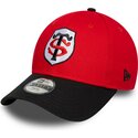 new-era-curved-brim-youth-9forty-team-stade-toulousain-top-14-red-and-black-snapback-cap