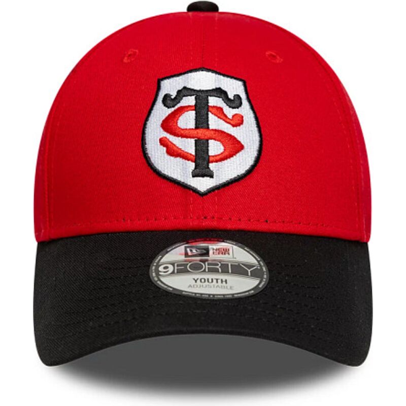 new-era-curved-brim-youth-9forty-team-stade-toulousain-top-14-red-and-black-snapback-cap