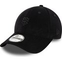 new-era-curved-brim-black-logo-9forty-baby-cord-stade-toulousain-top-14-black-adjustable-cap
